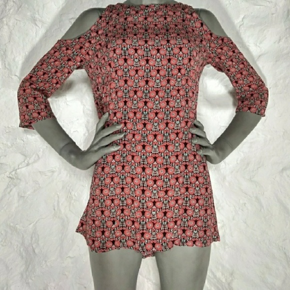 UO Staring at Stars boho cold shoulder tunic dress - Picture 5 of 8